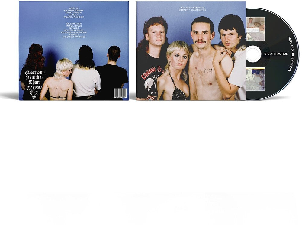 Amyl & The Sniffers - Giddy Up / Big Attraction CD (10 Year Anniversary)