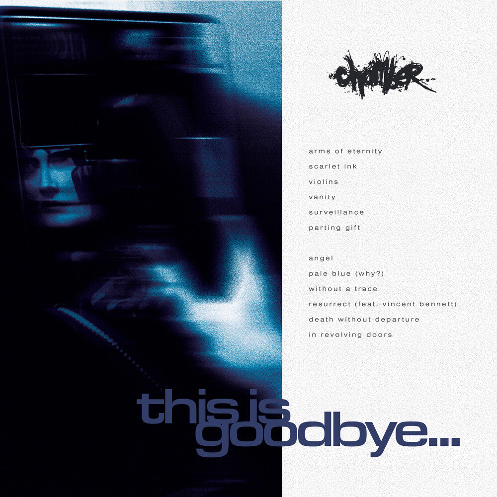 Chamber - this is goodbye... LP (White with Magenta and Blue Dot Splatter)