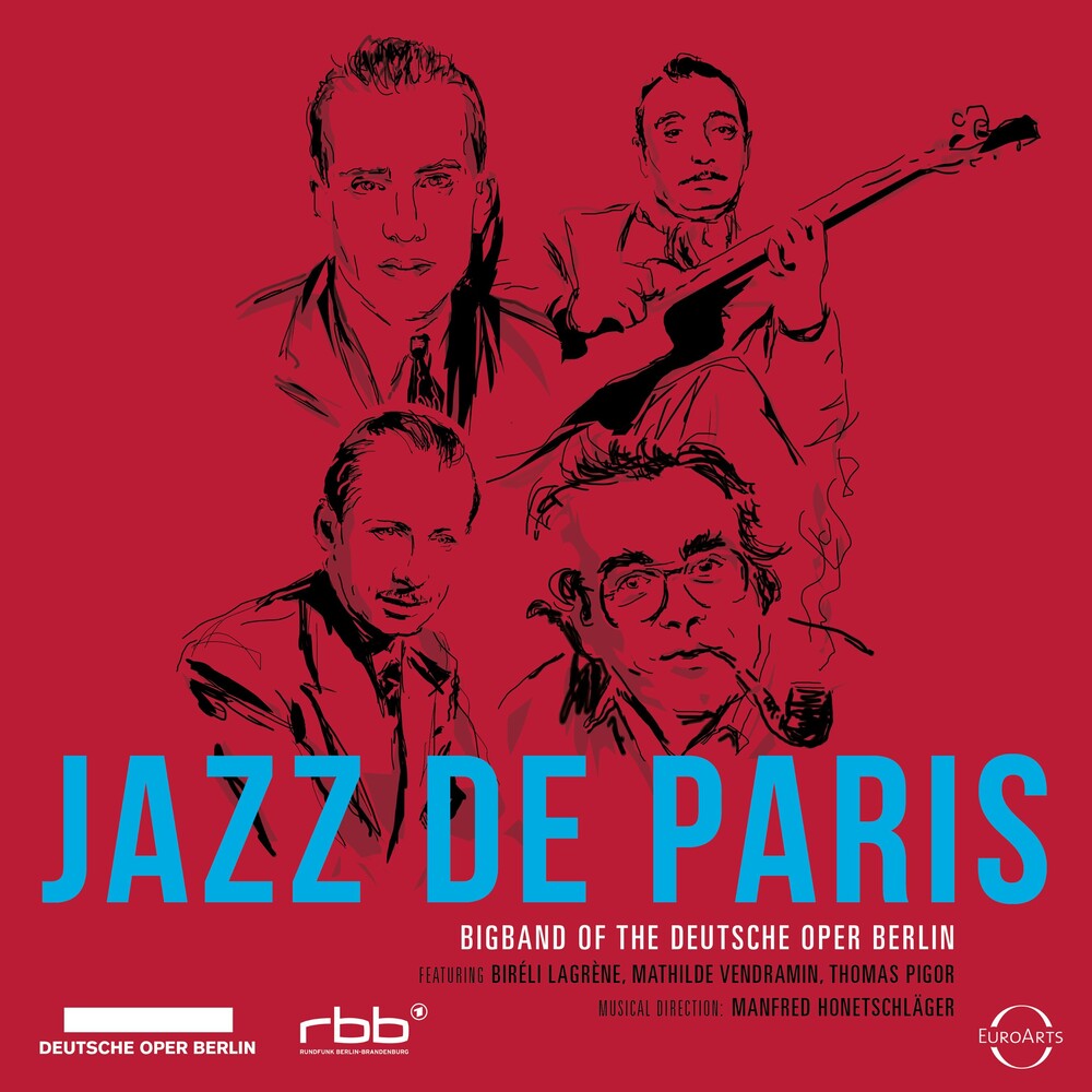 Big Band Of The Deutsche Oper Berlin - Jazz De Paris CD (Preorder: Ships May 8, 2026)