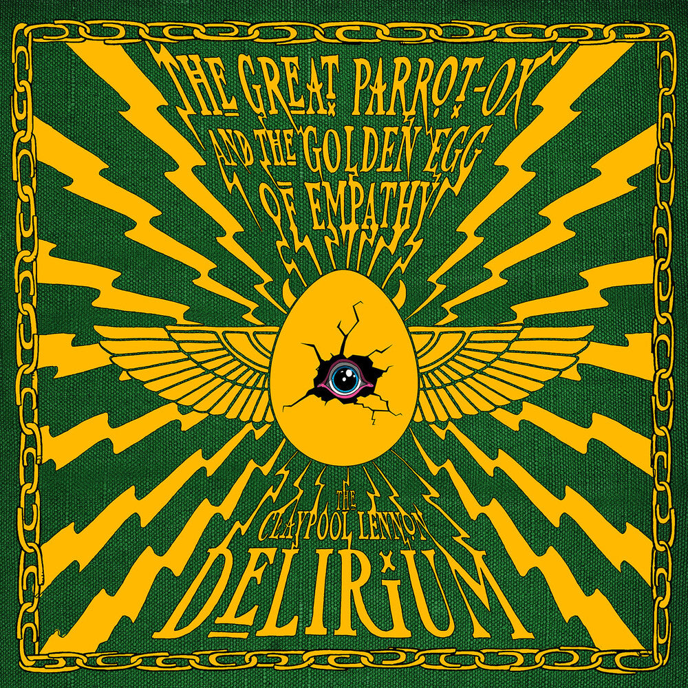 Claypool Lennon Delirium - The Great Parrot-Ox and the Golden Egg of Empathy CD (with 24 Page Comic Book)