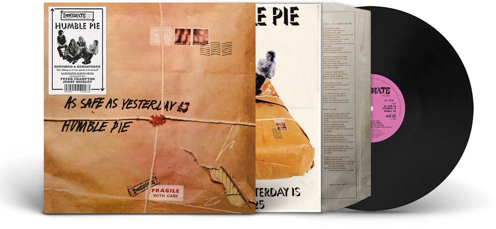 Humble Pie - As Safe As Yesterday Is LP