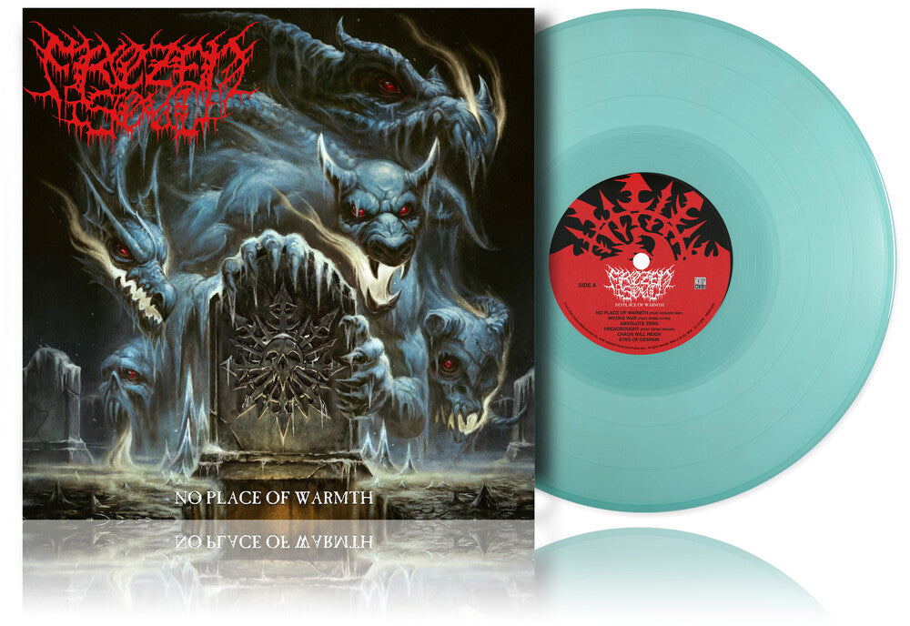 Frozen Soul - No Place of Warmth LP (Translucent Light Blue)