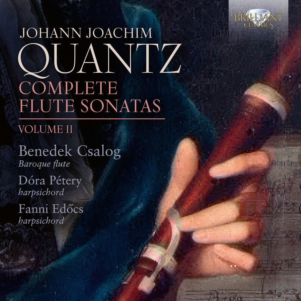 Benedek Csalog - Quantz: Complete Flute Sons Vol. 2 CD (Preorder: Ships July 3, 2026)