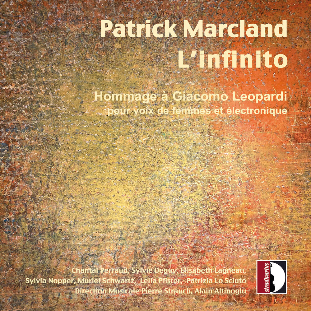 Chantal Perraud - Patrick Marcland: L'infinito CD