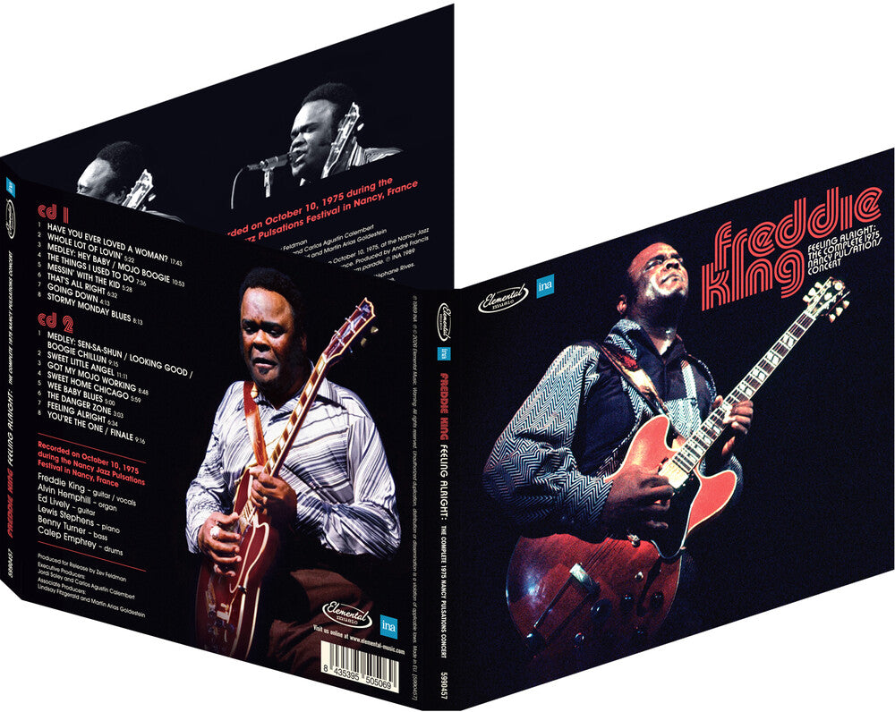Freddie King - Feeling Alright: Complete 1975 Concert CD (Digipak)