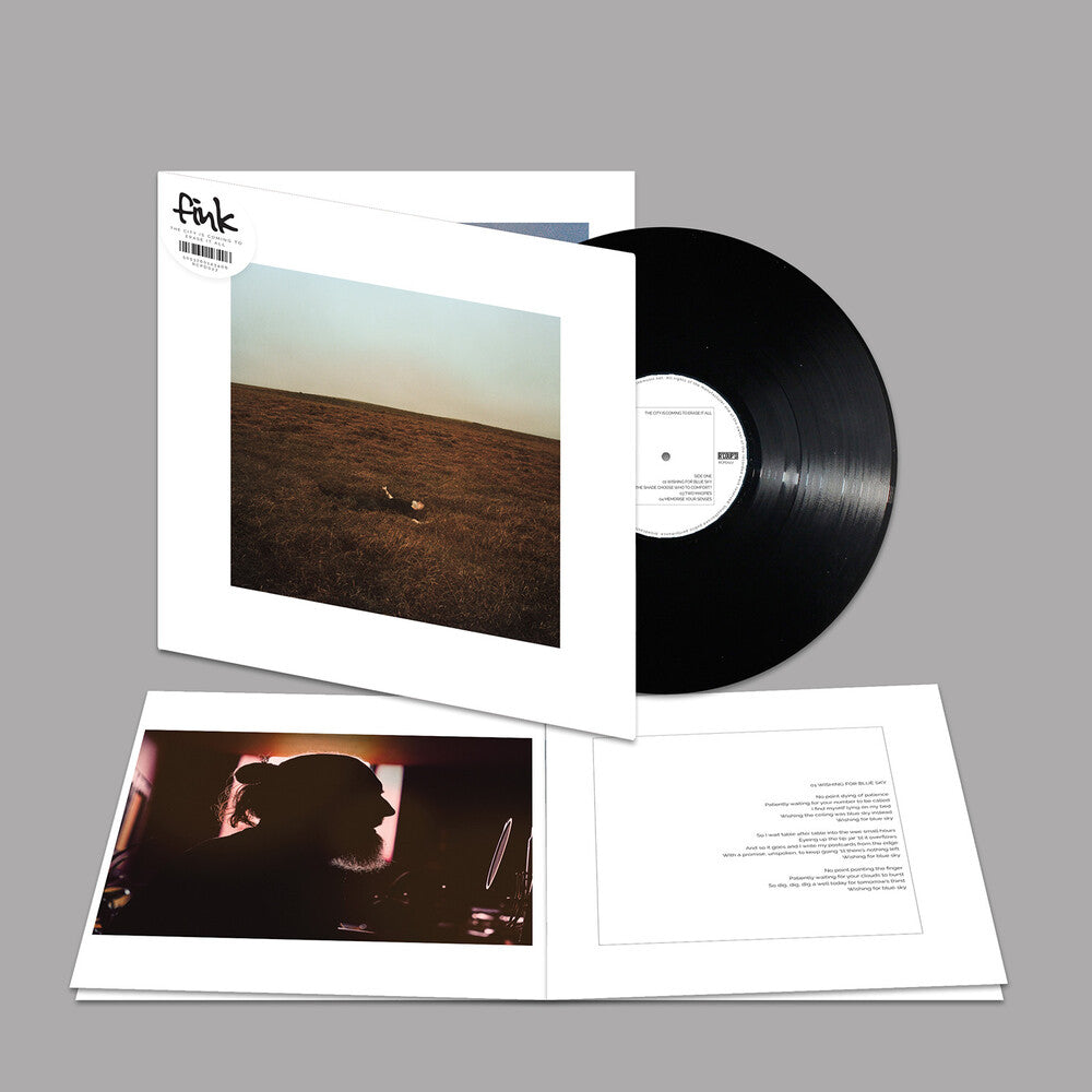 Fink - City Is Coming To Erase It All LP (Gate, With Booklet) (Preorder: Ships June 19, 2026)