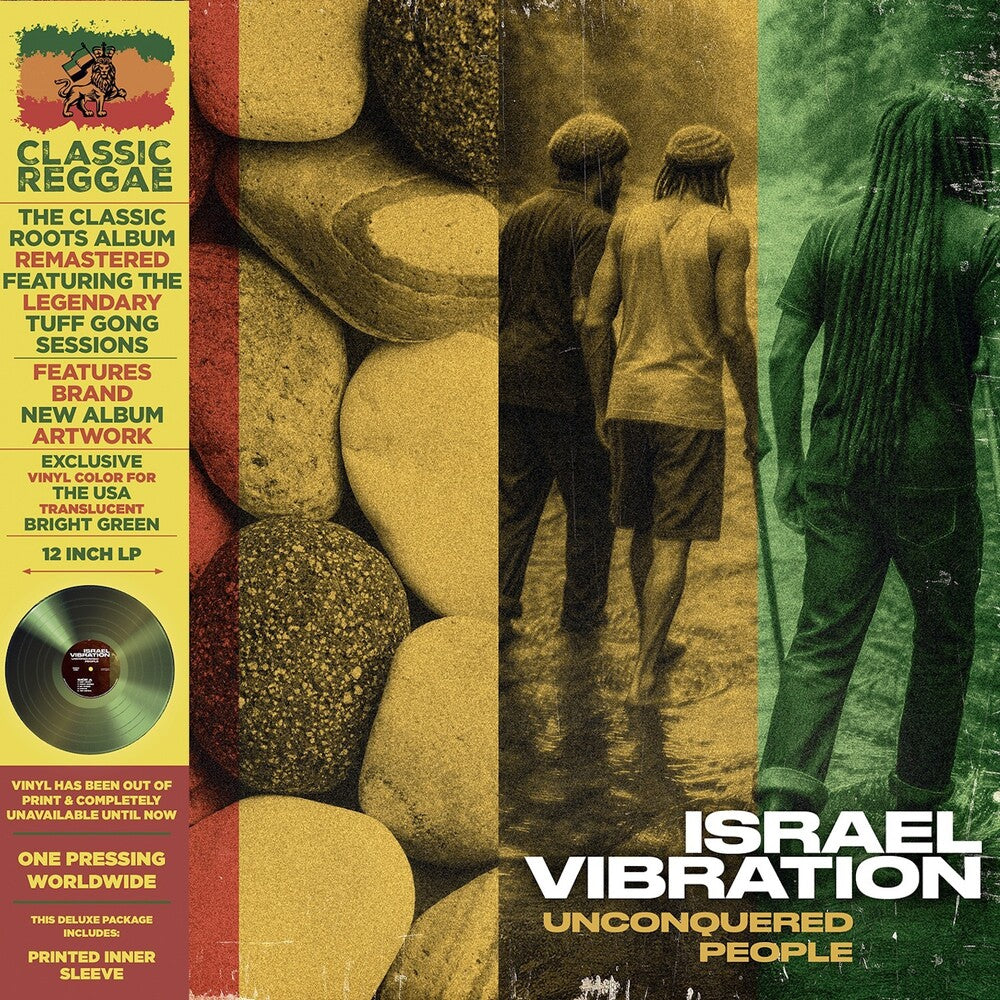 Israel Vibration - Unconquered People LP (Green - Deluxe)