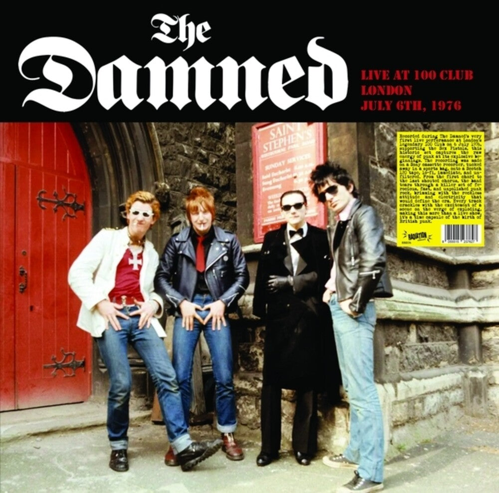 Damned - Live At The 100 Club LP (Colored)