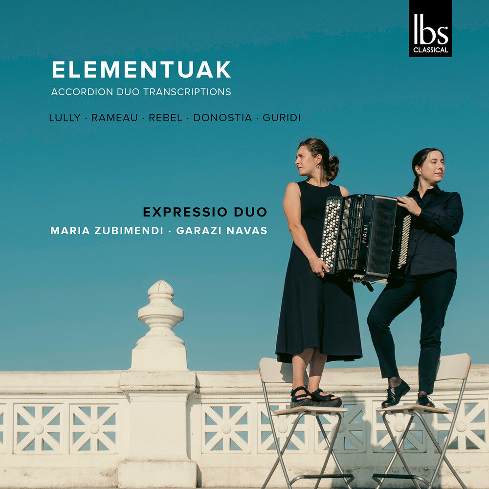 Expressio Duo - Elementuak - Accordion Duo Transcriptions CD (Preorder: Ships June 5, 2026)