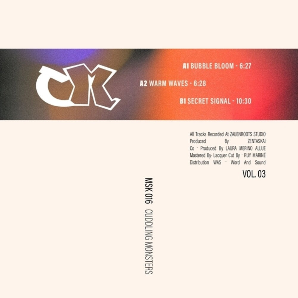 Cuddling Monsters (Zentaskai & Laura Merino Allue) - Cuddling Monsters Vol 3 12" (Ep)