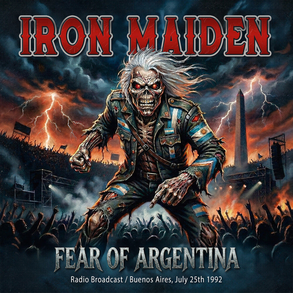 Iron Maiden - Fear Of Argentina CD (Preorder: Ships June 5, 2026)