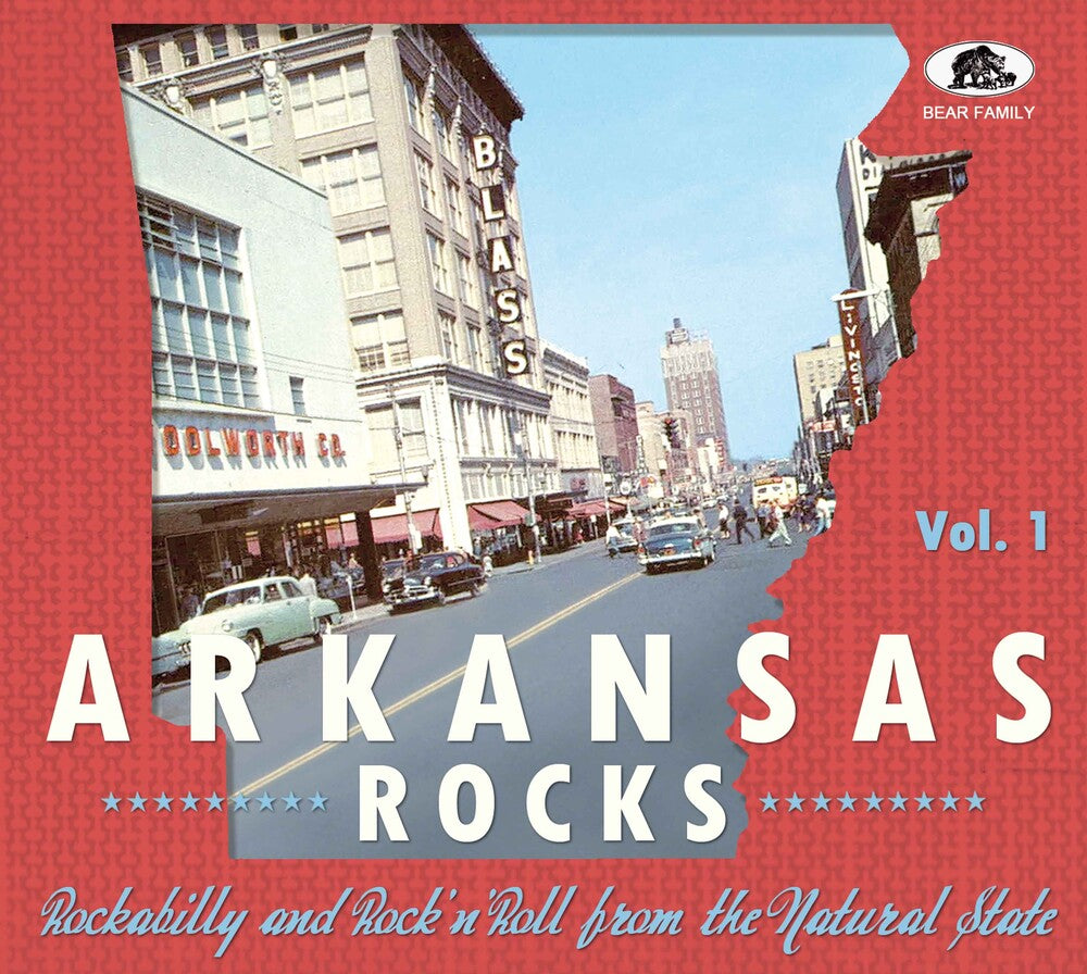 Arkansas Rocks Vol 1: Rockabilly & Rock'n'roll - Arkansas Rocks Vol 1: Rockabilly & Rock'n'roll CD (Preorder: Ships June 5, 2026)