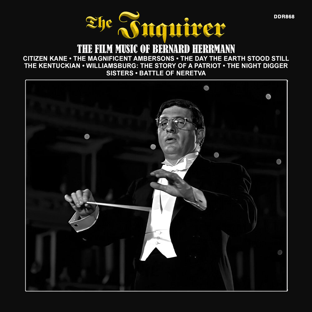 Inquirer: Film Music Of Bernard Herrmann / O.S.T. - Inquirer: Film Music Of Bernard Herrmann / O.S.T. CD (Preorder: Ships June 5, 2026)