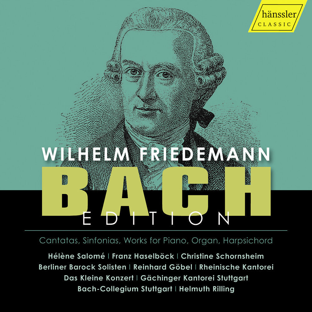 Gächinger Kantorei - Wilhelm Friedemann Bach CD (Preorder: Ships June 19, 2026)
