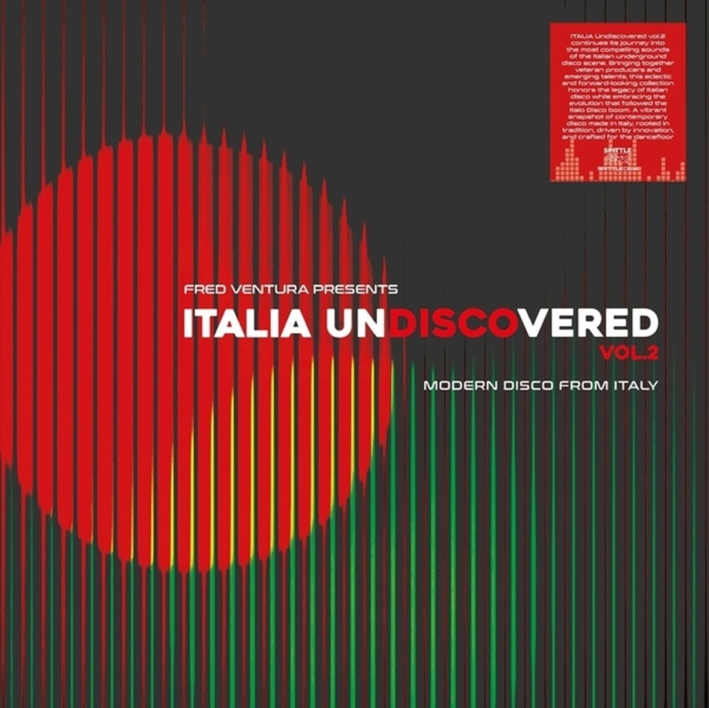Fred Ventura Presents Italia Undisco Vered 2 / Var - Fred Ventura Presents Italia Undisco Vered, Vol. 2: Modern Disco From Italy LP