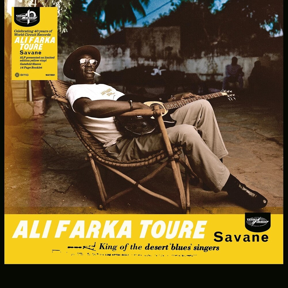 Ali Toure  Farka - Savane LP (Anniversary Edition, Yellow)
