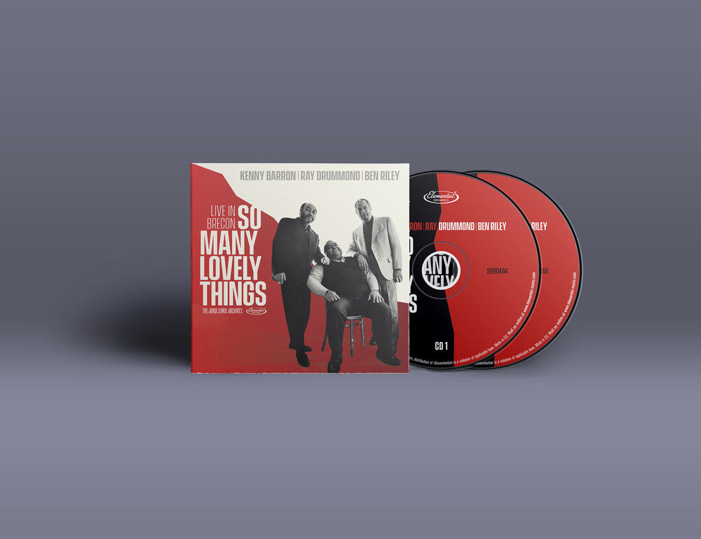 Kenny Barron  / Drummond,Ray / Riley,Ben - So Many Lovely Things: Live In Brecon CD (Deluxe, Limited Edition) (Preorder: Ships June 26, 2026)