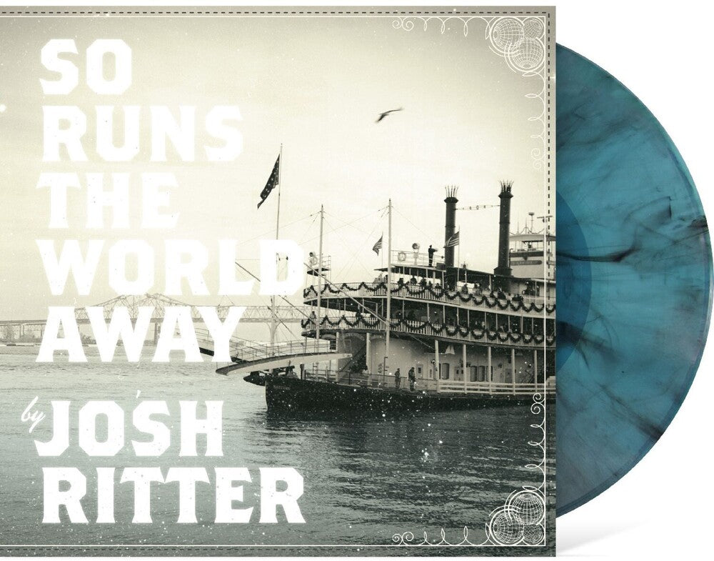 Josh Ritter - So Runs The World Away - Seaglass With Black Swirl LP (Preorder: Ships June 26, 2026)