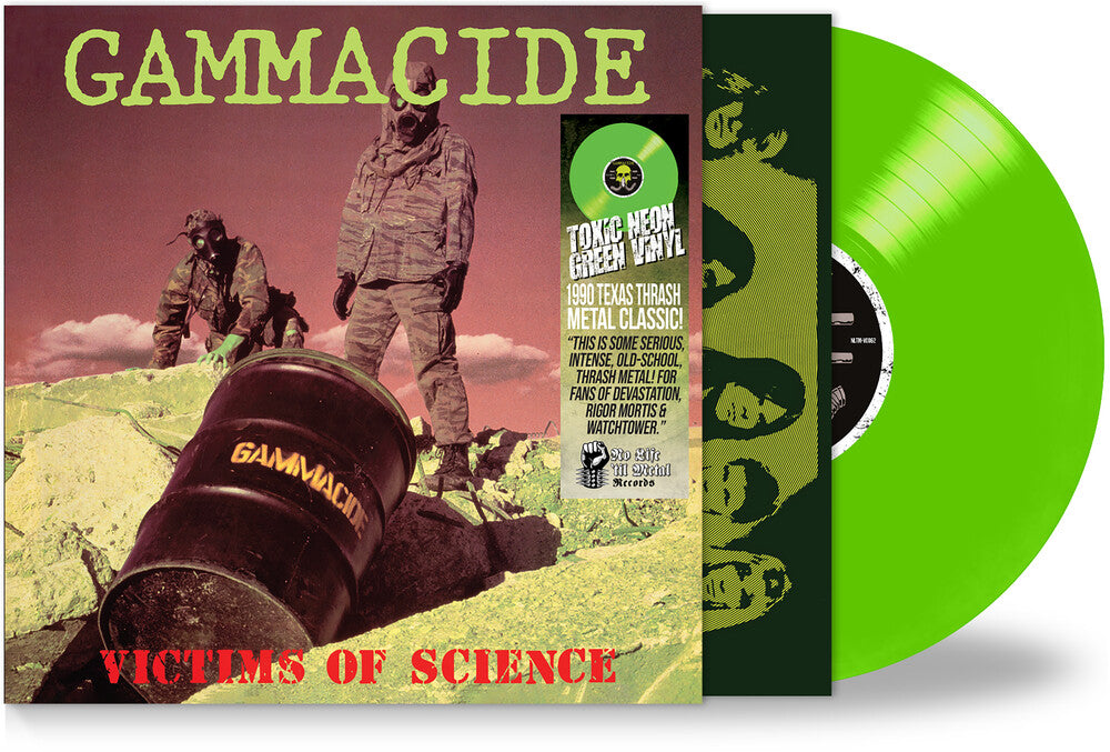 Gammacide - Victims of Science LP (Preorder: Ships July 3, 2026)