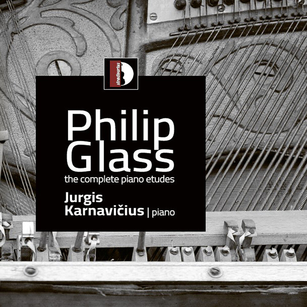 Jurgis Karnavicius - Philip Glass: Complete Piano Etudes CD (Preorder: Ships July 17, 2026)