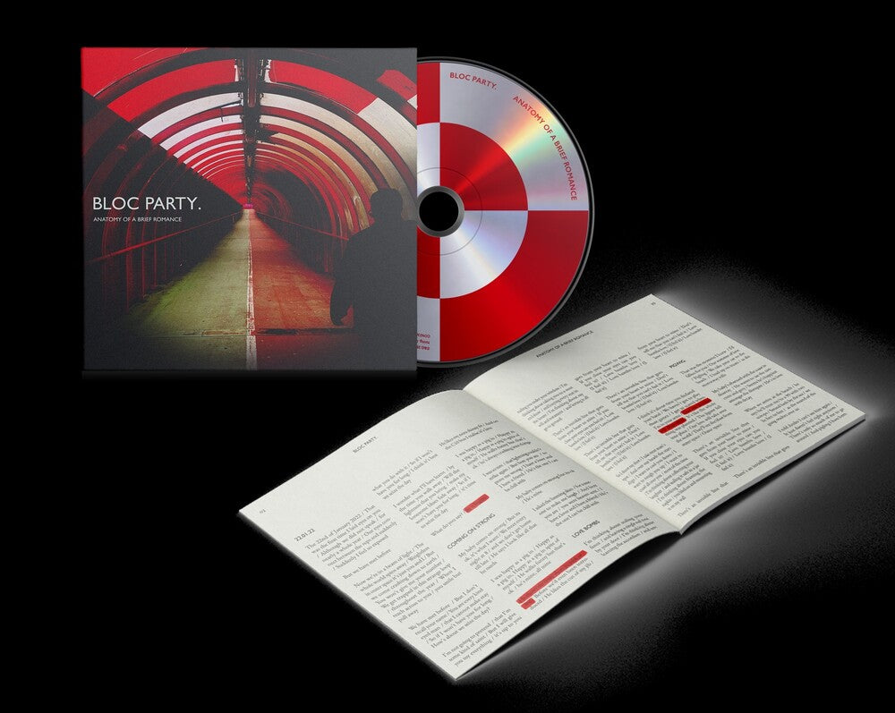Bloc Party - Anatomy Of A Brief Romance CD (4-Panel Digisleeve with 12-Page Booklet) (Preorder: Ships September 11, 2026)