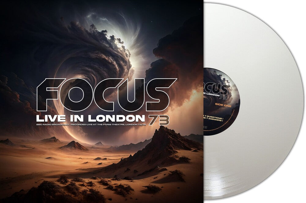 Focus - 73:Live In London LP (Indie Exclusive, Colored, Limited Edition, Wht, Indie Exclusive) (Preorder: Ships July 10, 2026)