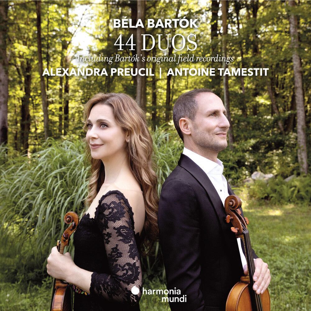 Alexandra Preucil  / Tamestit,Antoine - Bartok: 44 Duos & Original Field Recordings CD (Preorder: Ships July 17, 2026)