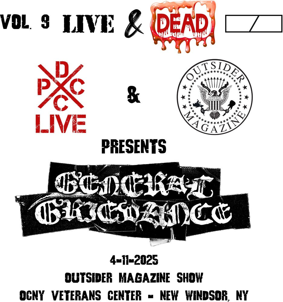 General Grievance - Dcxpc Live & Dead Vol. 9 LP (Preorder: Ships July 10, 2026)