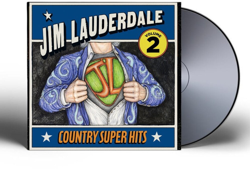 Jim Lauderdale - Country Super Hits Volume 2 CD (Preorder: Ships July 31, 2026)