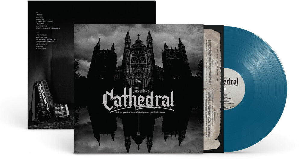 John Carpenter - Cathedral LP (Indie Exclusive Deep Blue) (Preorder: Ships August 7, 2026)