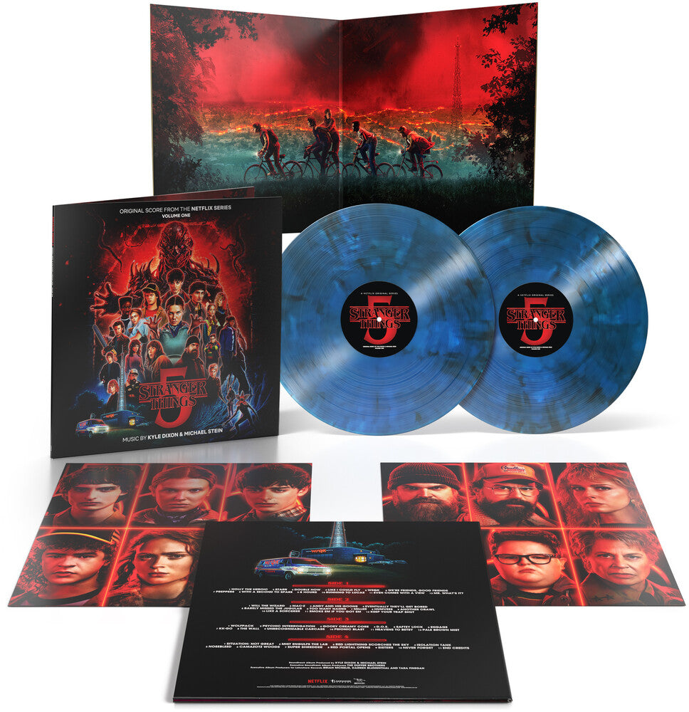 Kyle & Michael Stein Dixon - Stranger Things 5 (Original Score from the Netflix Series) Volume 1 LP (Upside Down Inter-Dimensional Blue) (Preorder: Ships July 17, 2026)