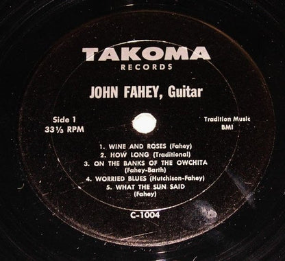 John Fahey - Vol 3 / Dance Of Death & Other Plantation Favorites (LP) (Very Good (VG)) USED