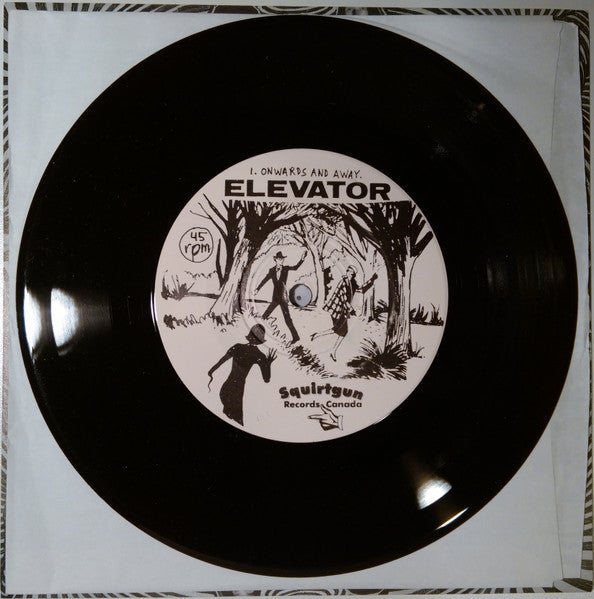 Elevator To Hell - Onwards And Away (7") (Very Good Plus (VG+))