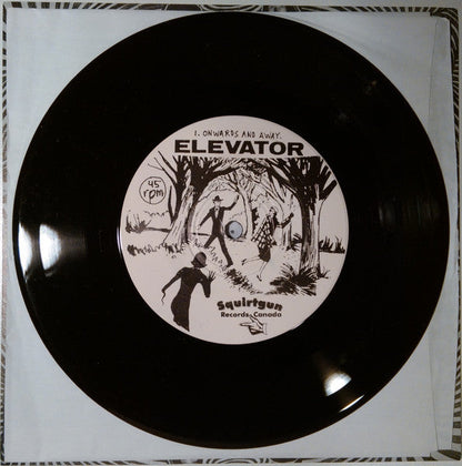Elevator To Hell - Onwards And Away (7") (Very Good Plus (VG+))
