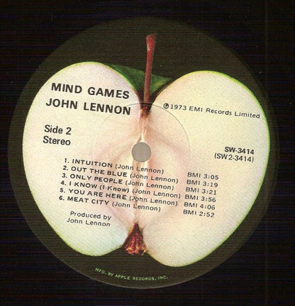 John Lennon - Mind Games (LP) (Mint (M)) USED