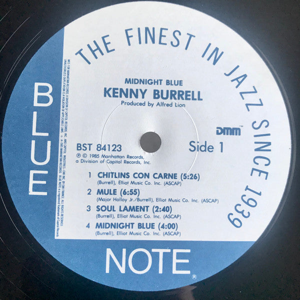Kenny Burrell - Midnight Blue (LP) (Mint (M)) USED