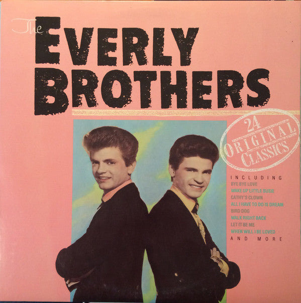 Everly Brothers - 24 Original Classics (LP) (Mint (M)) USED