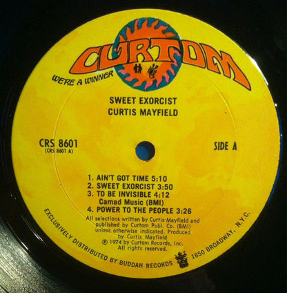 Curtis Mayfield - Sweet Exorcist (LP) (Very Good Plus (VG+))
