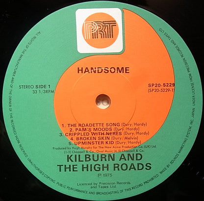 Kilburn & The High Roads - Handsome (LP) (Near Mint (NM or M-))