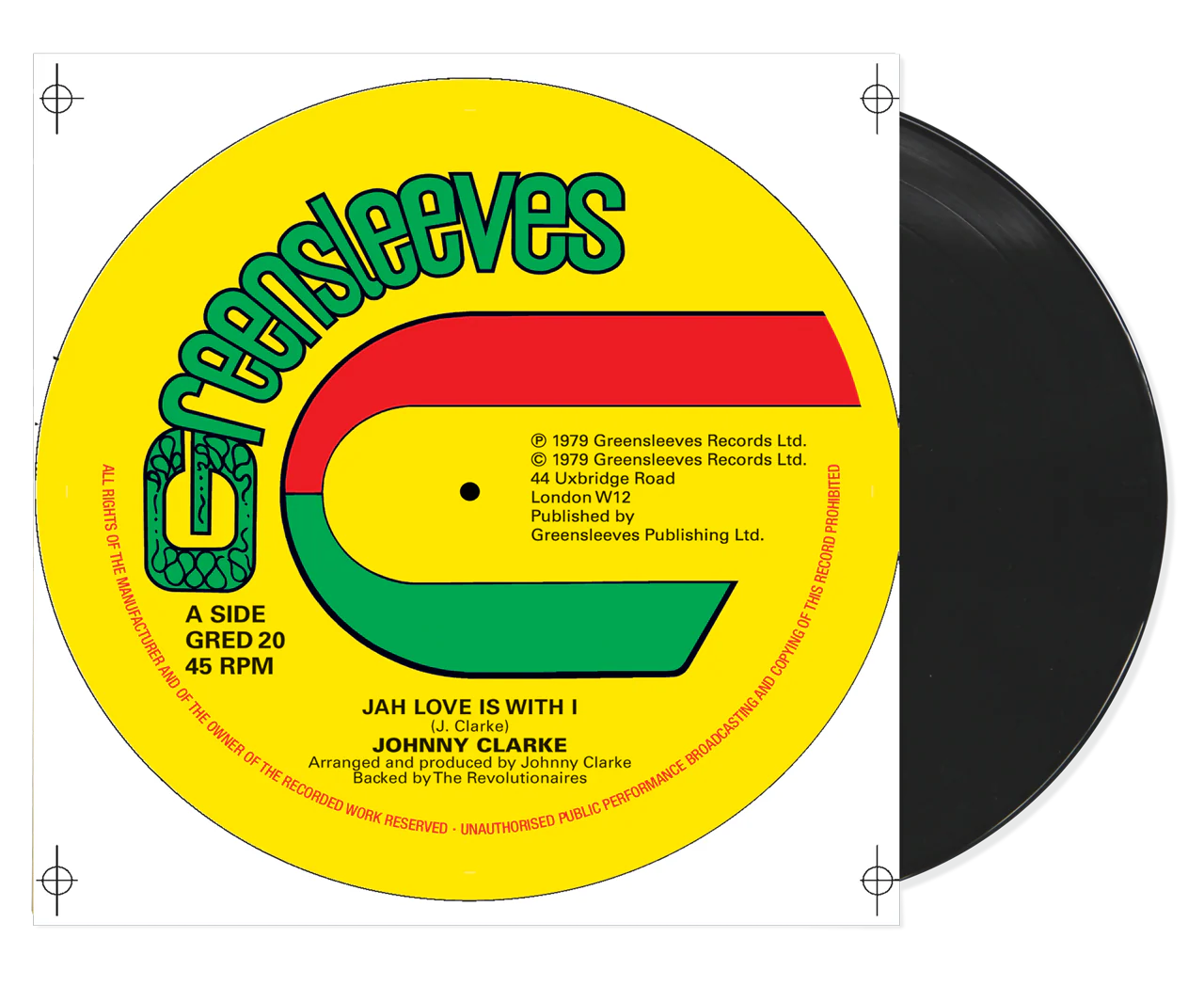 Johnny Clarke - Jah Love Is With I 12"