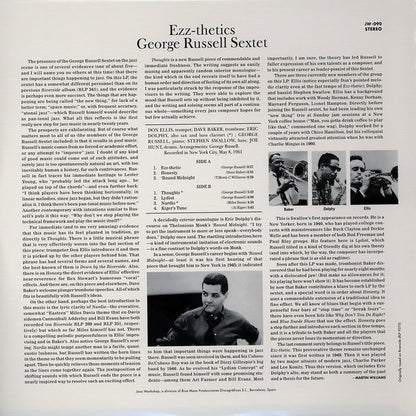 George Russell Sextet - Ezz-thetics LP (180g, Audiophile, Remastered, Limited Edition, Stereo, Jazz Workshop)