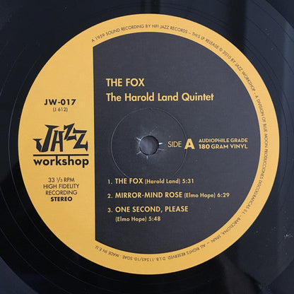 Harold Land Quintet - The Fox LP