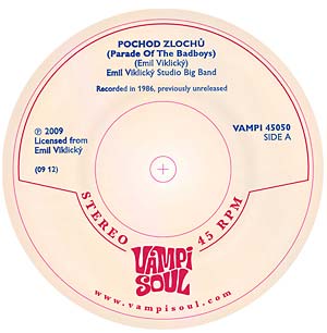 Emil Viklický Studio Big Band – Pochod Zlochu b/w Hromovka 7"