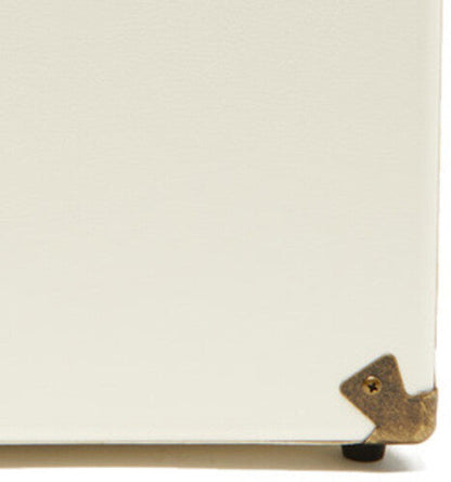 GPO Retro SWB18CT 12" Vinyl Record Case 35 Cnt Capacity Removable Lid - Cream / Tan