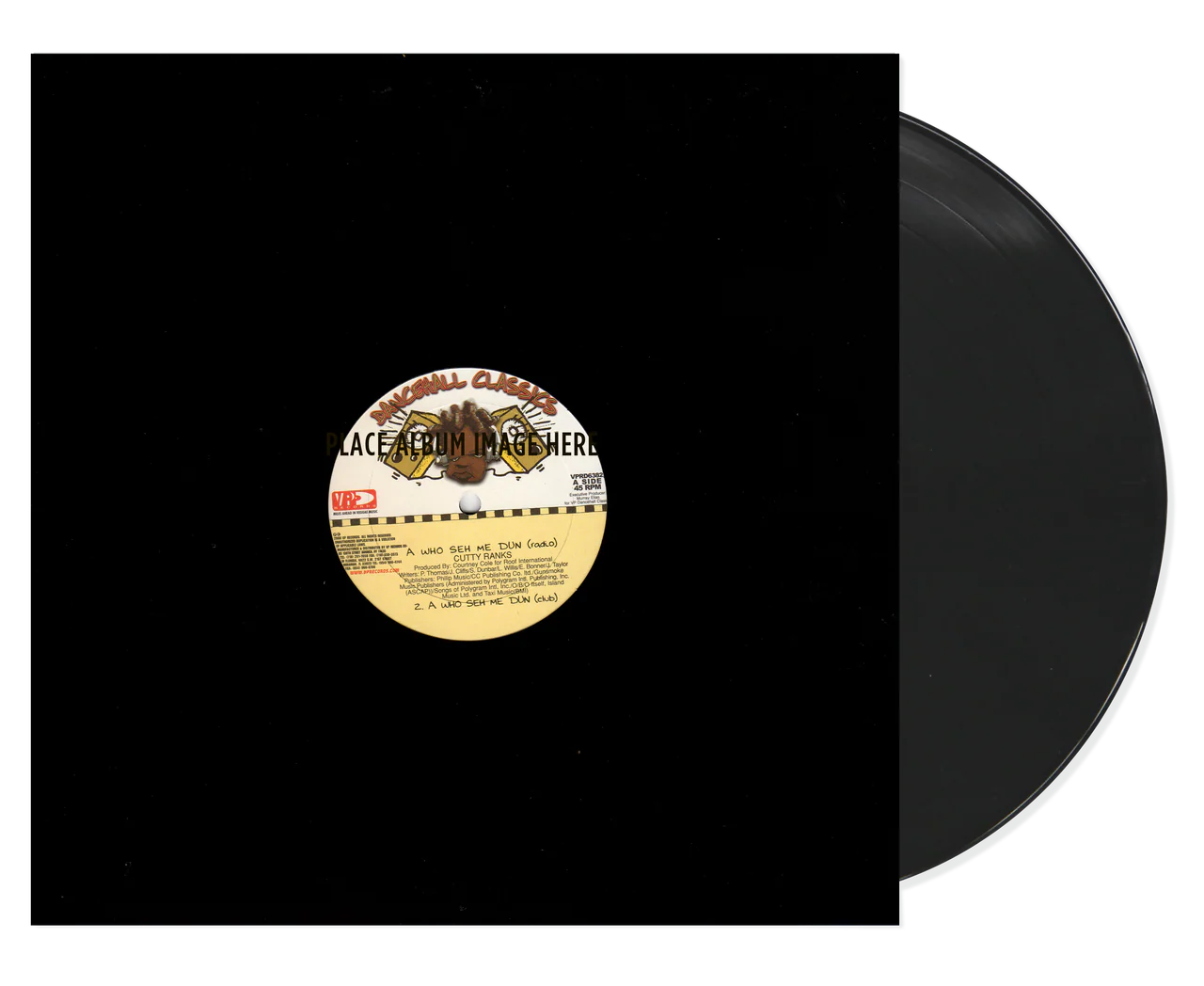 Cutty Ranks - A Who Seh Me Dun 12"