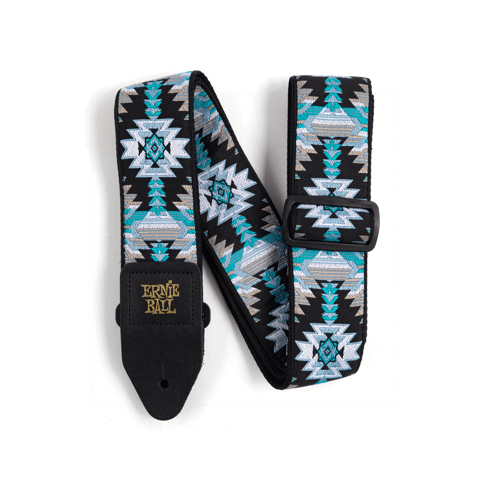 Ernie Ball Albuquerque Blue Jacquard Strap