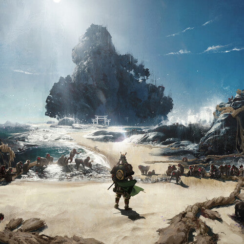 Chad Cannon & Bill Hemstapat – Ghost Of Tsushima: Music From Iki Island & Legends LP (Black & Blue Marble Vinyl, Gatefold)