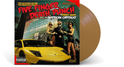 Five Finger Death Punch – American Capitalist LP (Gold Vinyl, Gatefold)