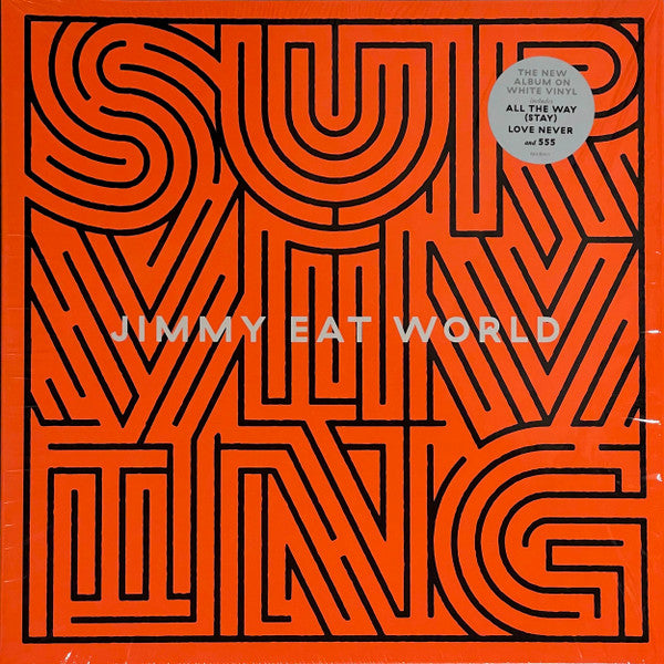 Jimmy Eat World - Surviving LP (Colored Vinyl, Indie Exclusive, Gatefold, Download)