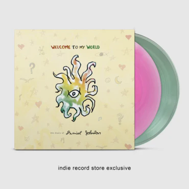 Daniel Johnston - Welcome To My World 2LP (Pink & Green Vinyl, Booklet, Gatefold)